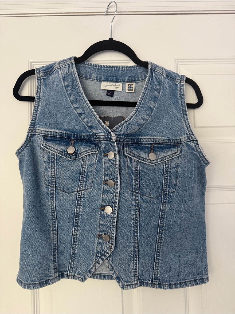 Universal Thread Light Blue Denim Vest